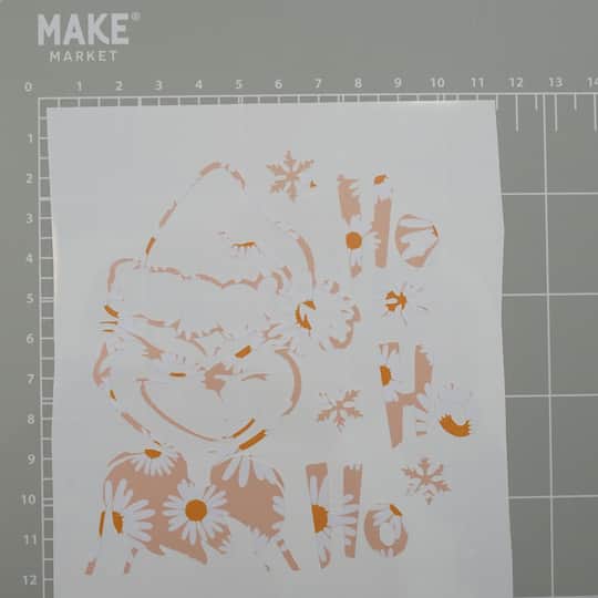 Daisy Pattern Permanent Vinyl by Make Market®